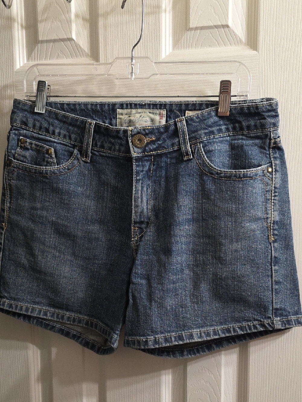 Levi's Low Rise Blue Denim Jean Shorts Size 10